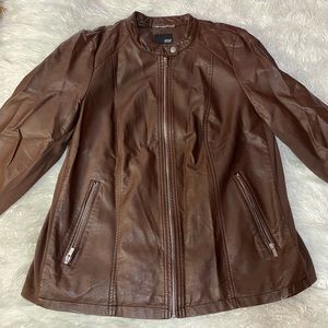 A.N.A Motorcycle Leather Jacket
